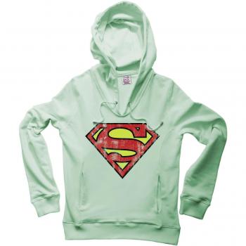 LOGOSHIRT Superman Hoodie für Damen