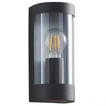 Iluminador Exterior Lindby Junias 24cm Antracita