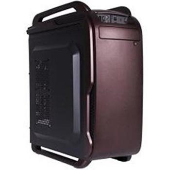 Black Lion IT1523 Midi-Tower Negro, Burdeos