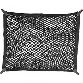 Rete Elastica per Bagagli 80x60 cm, Doppia, Ganci in Plastica