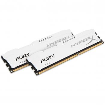 HyperX Fury White 8GB 1333MHz DDR3 2x1GB Memoria RAM