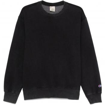 Champion Felpa a Girocollo Nero XS