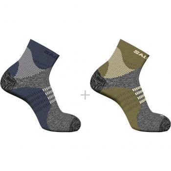 Chaussettes Courtes Salomon X Ultra Access 2-Pack XL