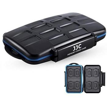 JJC Custodia Anticorrente per Memory Card 8 SD+8 MS