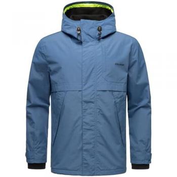 Regenjacke STONE HARBOUR Zanjaar Gr. S (48), blau, Herren