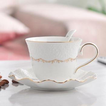 200ml Solid Color White Ceramic Tea and Coffee Cup Set