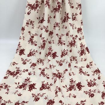 Tissu Floral Doux au Mètre