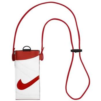 Capa Telêfônica Nike Branca com Acento Vermelho – Versão Premium