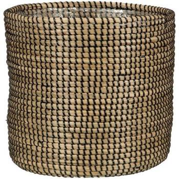 Vase décoratif en osier Seagrass 32 cm