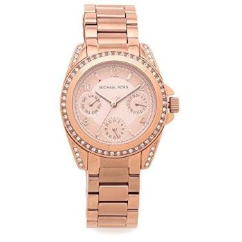 Reina del Tiempo: Michael Kors Mk5613 34 mm Oro Rosa con Pétalos de Cristal