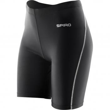 Performance Base Layer Shorts for Women – Black, Two-Pack, XS‑S