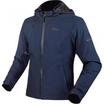 LS2 Bolton Giacca Impermeabile per Motociclistica Donna Blu M