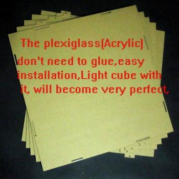 3D16 LED Light Cubeeds Acrylic Kits
