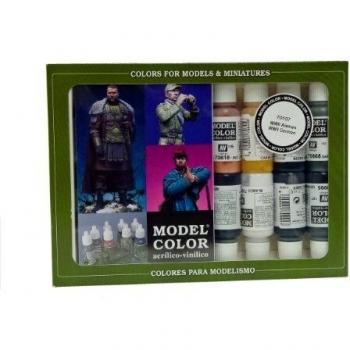 Palette de Peintures WWII Allemand (x16)