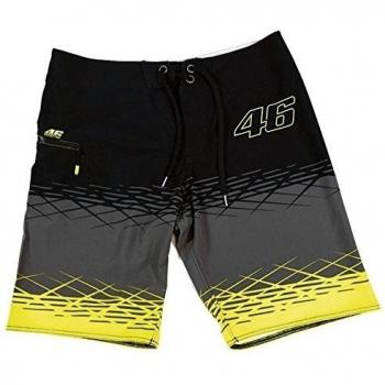 Bañador Deportivo VR46 S para Hombre Negro
