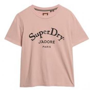 T-shirt femme Superdry Casual Brand Mark