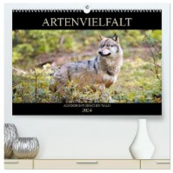 ARTENVIELFALT aus dem Bayerischen Wald (hochwertiger Premium Wandkalender 2024 DIN A2 quer) Kunstdruck in Hochglanz
