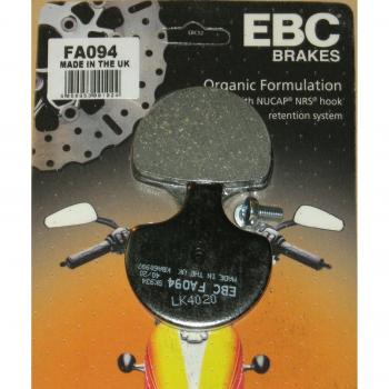 EBC FA094 Motorcycle Brake Pads for 1987-2003 Harley-Davidson Heritage Springer