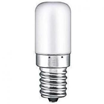 Bombilla LED Tubular E14 1,8W 130lm 3200K Luz Cálida Pebetero