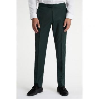 Alexandre Tailored Fit Green Formal Trousers – 38R, Men's Collection