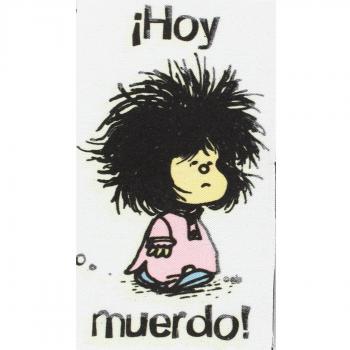 Libreta Grande Mafalda Hoy Muerdo