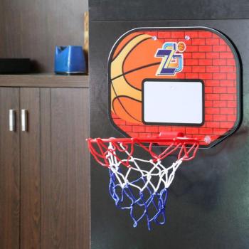 Kids Wall Basketball Hoop Set