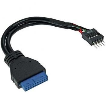 InLine USB 3.0 zu USB 2.0 Adapterkabel 0,15m