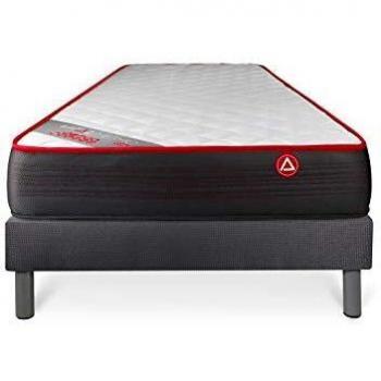 Set Dormir Pleno Memo One 90x200 – Somier Gris y Espuma Viscoelástica
