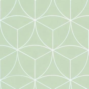 Aisle Verde Agua: Vinilo Textil Económico 2 m × 4 m