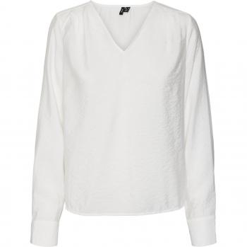 Blusa Vero Moda Lena A Maniche Lunghe Bianco XL