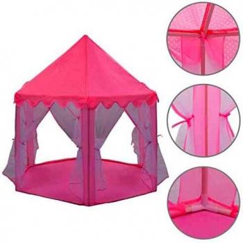 Tent, Play, Princess, Pink (vidaXL)