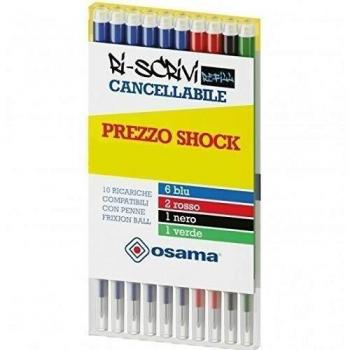 Set 10 Refills Frixion Ball 0,7 mm – Osama