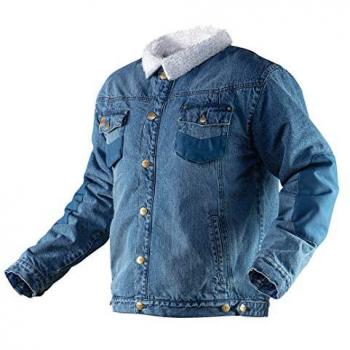 Neo Arbeitskleidung: isolierte Denim-Jeansjacke L