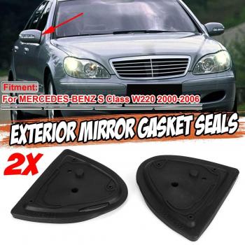 W220 2x Mirror Base Gasket for Mercedes S350 S430 S500