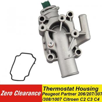 Peugeot Partner/Citroen C2/C3/C4 206/207/307/308/1007 Aluminum Engine Coolant Thermostat Housing 1336.Z0