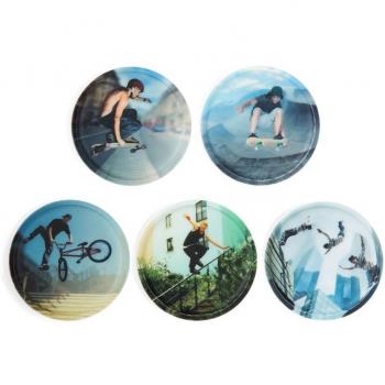 Ergobag StreetSport Klett-Set 5 Stück – Zubehör für Sport und Freizeit