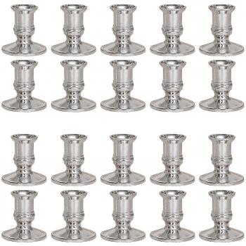 Table à Manger + Bougeoirs 10 Paires – Décor Romantique, Base Salon