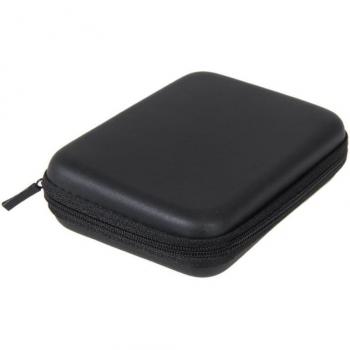 Sacoche pour disque dur externe 2,5 avec accessoires USB et écouteurs