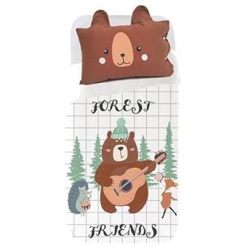 Juego de Funda Nórdica Oso Bosque 90x190