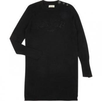 Robe enfant Zadig & Voltaire X12179-09B Noir 8 ans