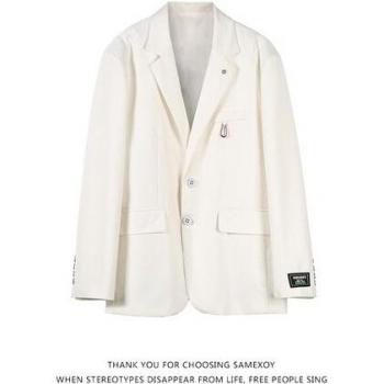 Ropa de Calle: Chaqueta Blanca para Hombre