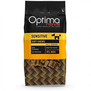 Optima Nova Galletas Sensitive pato para perros