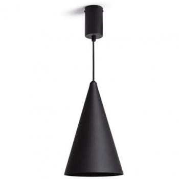 Sospensione luminosa LED 8W metallica Elise S nero