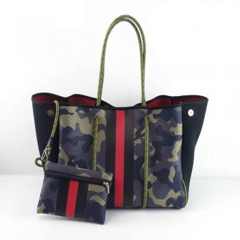 Neoprene Tote & Zipper Pouch