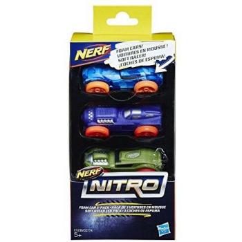 Hasbro NERF Nitro 3 Autos de Espuma