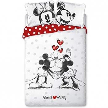 Parure de lit Disney Mickey et Minnie