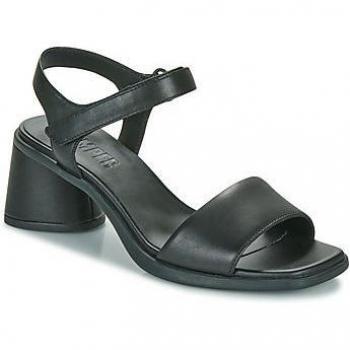Sandalias Camper para mujer con tacón en color negro