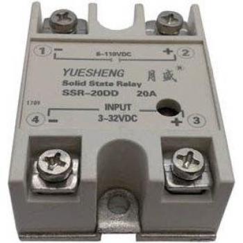 Relé DC de Alta Corriente SSR-20DD