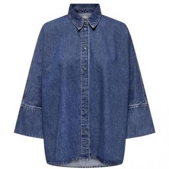 Only Damen Jeanshemd Onlgrace Blau XS