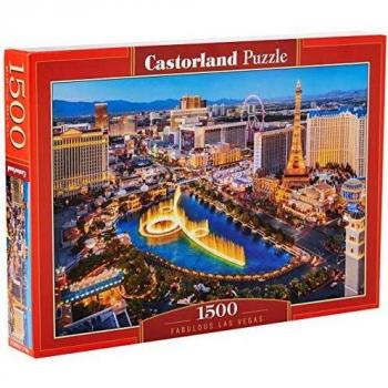 Castorland 1500-Piece Puzzle: Las Vegas Lights